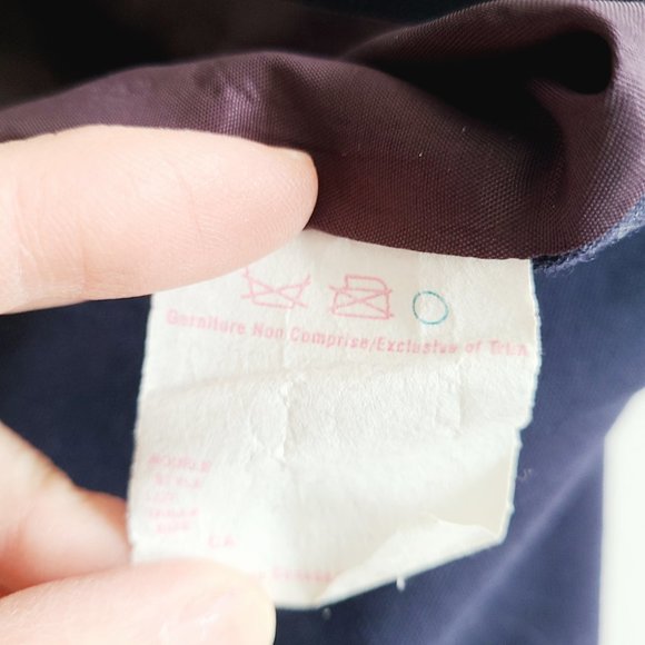 Vintage Braemar Petites by Jeremy Scott dark blue blazer. - Picture 11 of 15